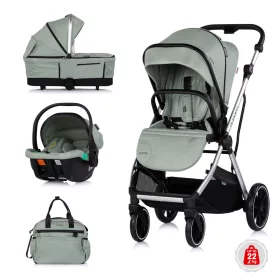 Chipolino Aurora 3az1-ben multifunkciós babakocsi - Matcha