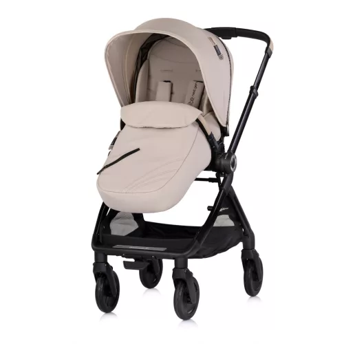 Chipolino Elite Next Gen újszülött babakocsi 22 kg-ig - Latte