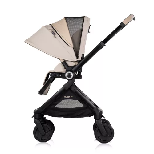 Chipolino Elite Next Gen újszülött babakocsi 22 kg-ig - Latte