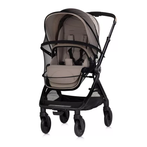 Chipolino Elite Next Gen újszülött babakocsi 22 kg-ig - Latte