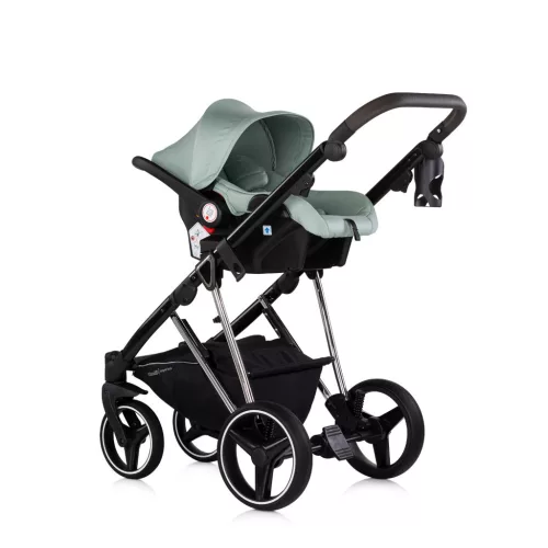 Chipolino Imperium 3 az 1-ben újszülött babakocsi - Matcha