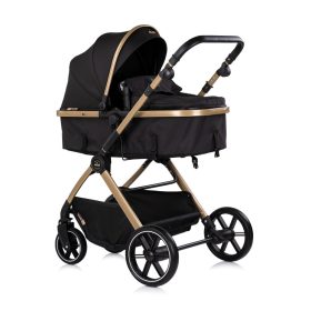   Chipolino Pearl babakocsi 2:1-ben mózessé alakítható sportrésszel - Noir