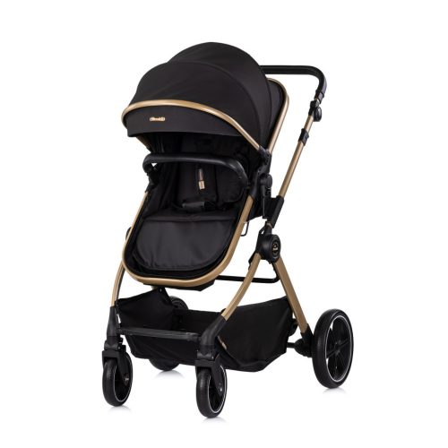 Chipolino Pearl babakocsi 2:1-ben mózessé alakítható sportrésszel - Noir