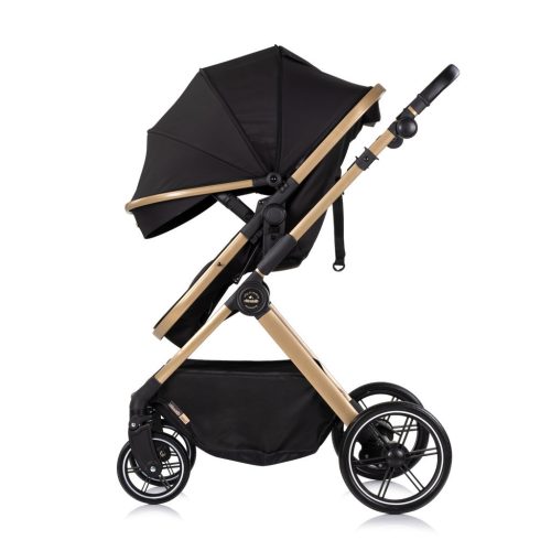 Chipolino Pearl babakocsi 2:1-ben mózessé alakítható sportrésszel - Noir