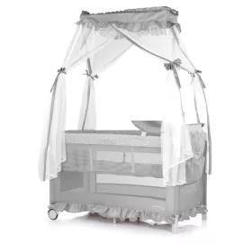   Chipolino Palace multifunkciós utazóágy baldachinnal - Platinum