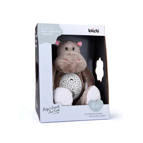 Chipolino Plüssjáték projektorral és zenével - Hippo