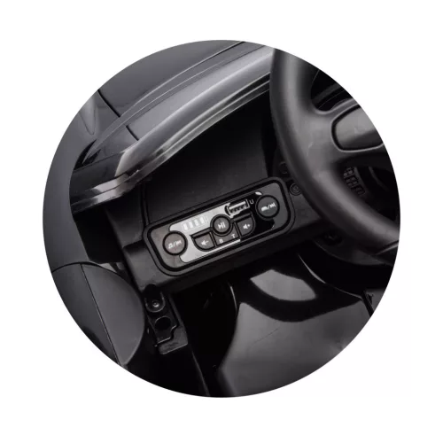 Chipolino Porsche Carrera GT LUX elektromos autó - black