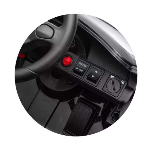 Chipolino Porsche Carrera GT LUX elektromos autó - black