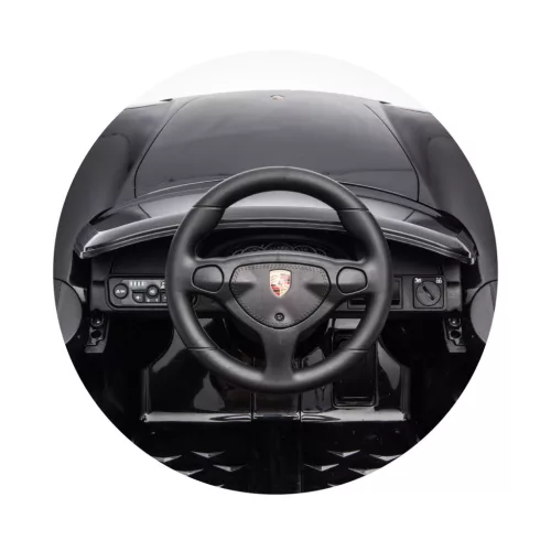 Chipolino Porsche Carrera GT LUX elektromos autó - black