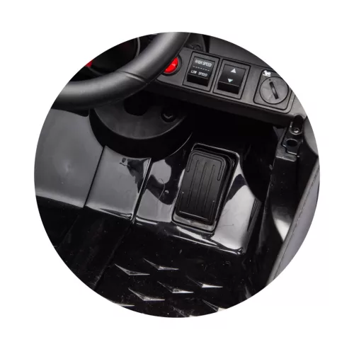 Chipolino Porsche Carrera GT LUX elektromos autó - black