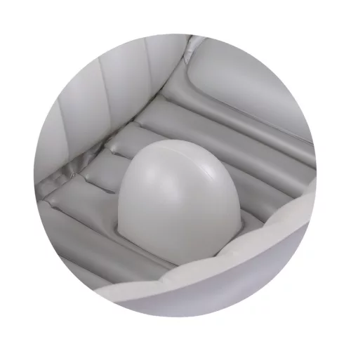 Chipolino Baby Cloud felfújható babakád pumpával - Grey