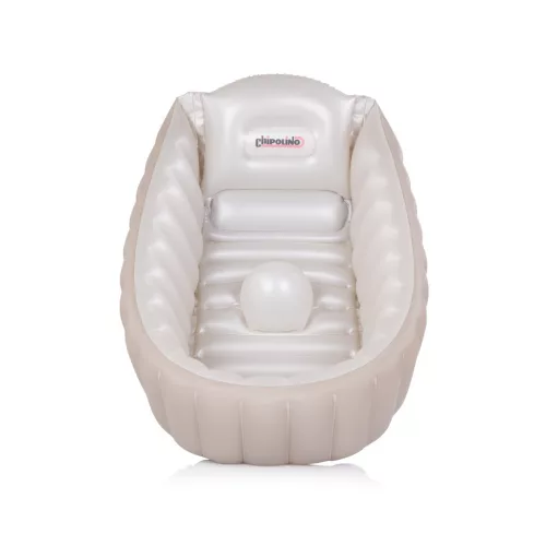 Chipolino Baby Cloud felfújható babakád pumpával - Latte
