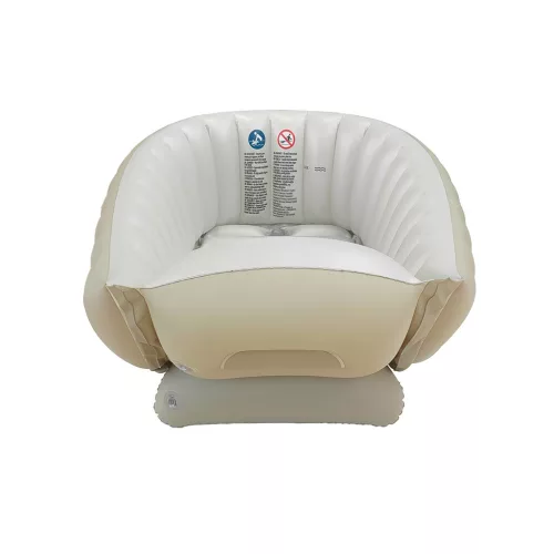 Chipolino Baby Cloud felfújható babakád pumpával - Latte