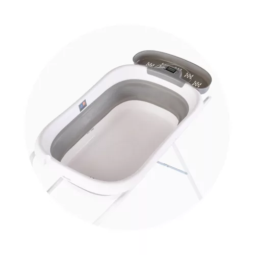 Chipolino Slim kád állvánnyal - grey