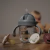 Mininor szívószálas itatópohár 220 ml - zöld