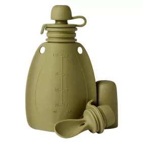 Mininor smoothie tartó kanállal 120 ml - moha