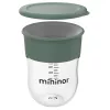Mininor 360° tanuló pohár 220 ml - zöld