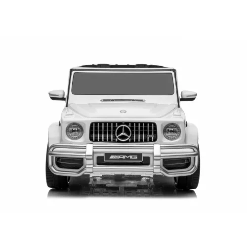 Chipolino Mercedes AMG G63 elektromos autó 2 üléssel - white leather