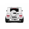 Chipolino Mercedes AMG G63 elektromos autó 2 üléssel - white leather