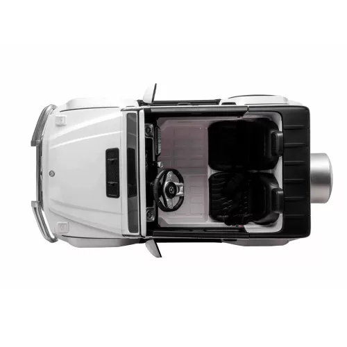 Chipolino Mercedes AMG G63 elektromos autó 2 üléssel - white leather