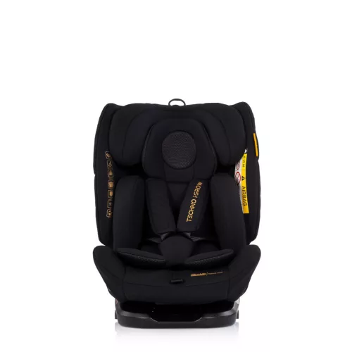Chipolino Techno iGrow autósülés Isofix 40-150cm - noir