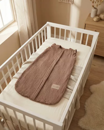 Albero Mio pamut babahálózsák M, 0,5 TOG - CC8 brown