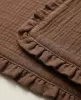 Albero Mio muszlin pléd - CC8 brown