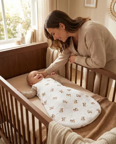 Albero Mio babahálózsák S, 1 TOG - CM1 Vintage Teddy