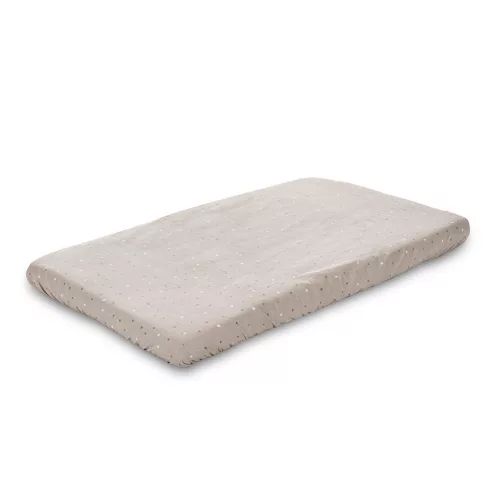 Lorelli gumis lepedő 98x65 cm babaöbölbe - Beige Sky