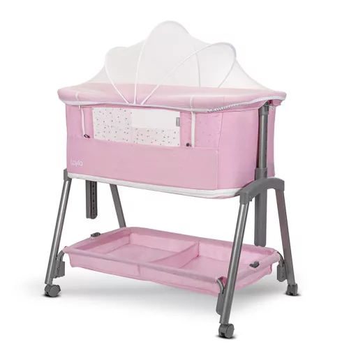 Lorelli Layla 2 az 1-ben babaöböl és járóka - Pink