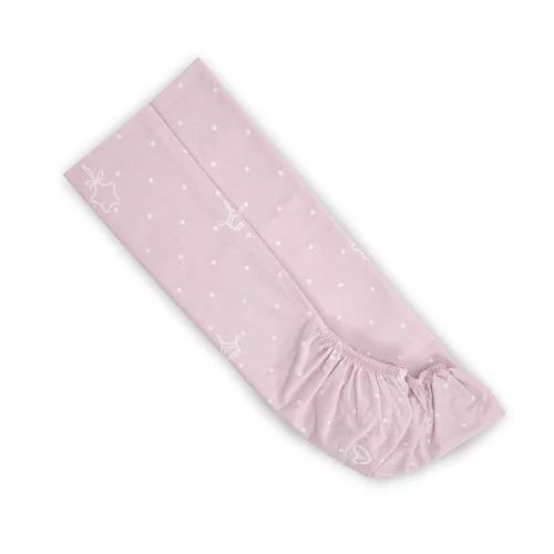 Lorelli gumis lepedő 98x65 cm babaöbölbe - Little Bear Pink
