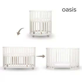 Espiro Oasis Fa kiságy - 01 White