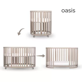Espiro Oasis Fa kiságy - 08 Cashmere