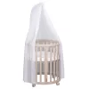 Espiro Baldachin tartóval Oasis kiságyhoz - Cashmere / White