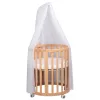 Espiro Baldachin tartóval Oasis kiságyhoz - Natural Beech / White