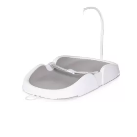 Chipolino Cocoon pelenkázó lap játéktartóval - platinum