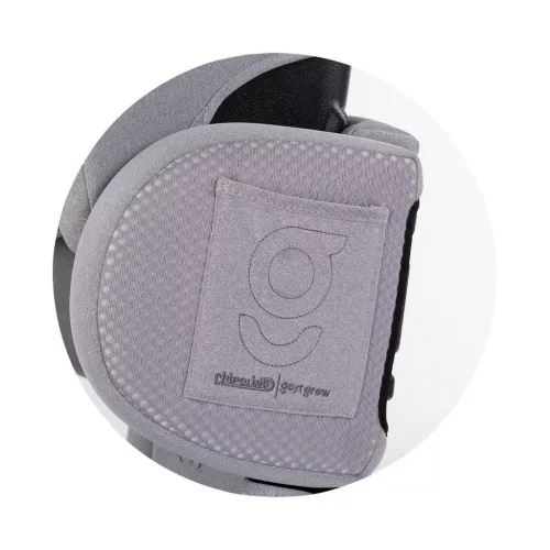 Chipolino Go'n'Grow I-Size Isofix autósülés 100-150cm - platinum