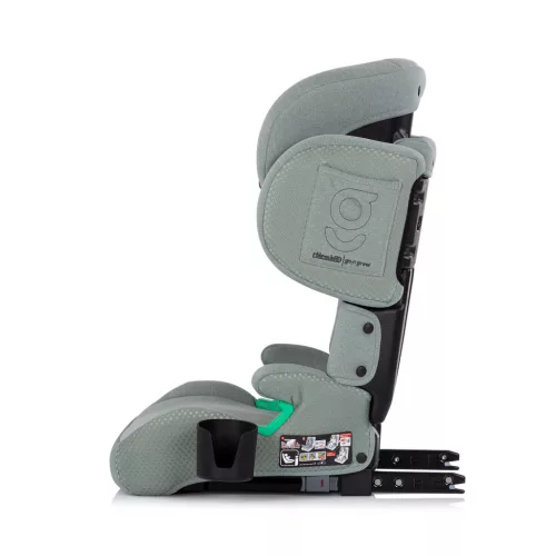 Chipolino Go'n'Grow I-Size Isofix autósülés 100-150cm - matcha