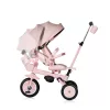 Chipolino Marathon Smart 360 összecsukható tricikli kupolával - powder pink