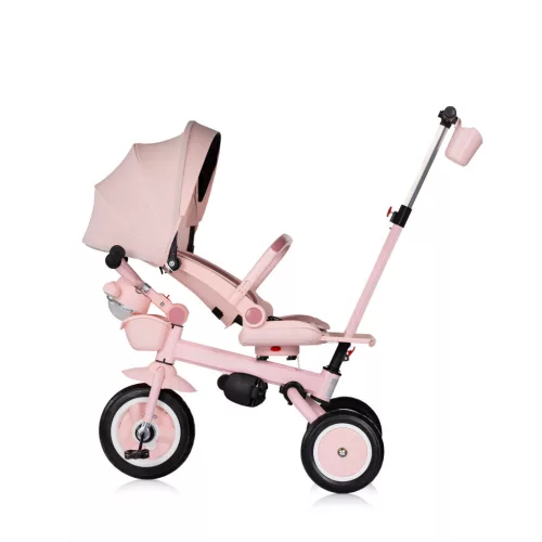 Chipolino Marathon Smart 360 összecsukható tricikli kupolával - powder pink