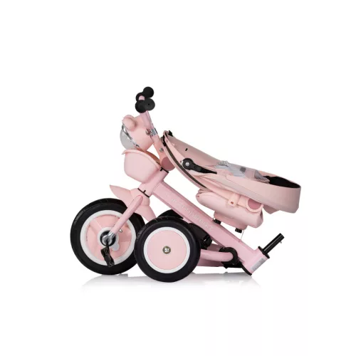 Chipolino Marathon Smart 360 összecsukható tricikli kupolával - powder pink