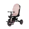 Chipolino Twisfold összecsukható tricikli 360° forgatható üléssel - powder pink