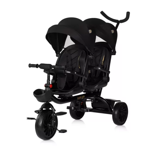 Chipolino Twin Go ikertricikli - noir
