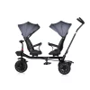 Chipolino Twin Go ikertricikli - charcoal