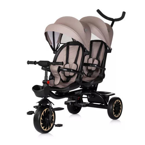 Chipolino Twin Go ikertricikli - latte
