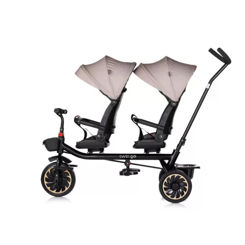 Chipolino Twin Go ikertricikli - latte