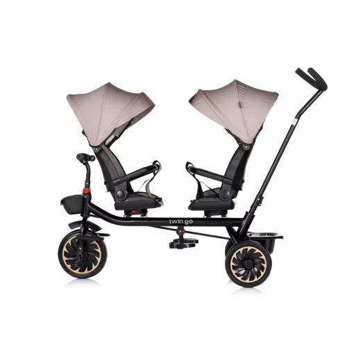 Chipolino Twin Go ikertricikli - latte