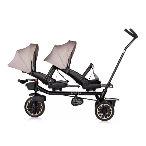 Chipolino Twin Go ikertricikli - latte