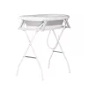 Chipolino Mini Spa kád fürdetőmatraccal és állvánnyal 78 cm - grey