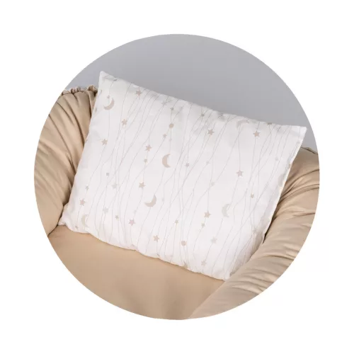 Chipolino babafészek - Beige Moons